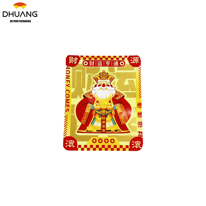 Hang-a-lace Coffee Bag Food Packaging Bag Moisture-proof Coffee Powder New Year's God of Wealth Coffee Bags