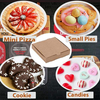 120 Disposable Mini Pizza Boxes Cookies Mini Pies Party Favors and Crafts Brown Pizza Boxes Custom Pizza Boxs