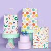 Gift Bag Paper Birthday Party Paper Shopping Color Retail Returnable Graduation Gift Custom Paper Bag
