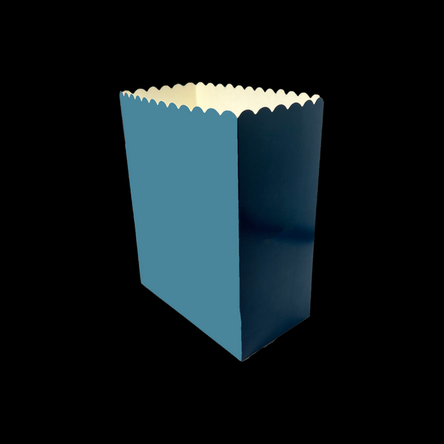 Custom Printed LOGO Anti-oil Packaging for Popcorn Boxes of Snacks Food Grade Food Box