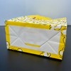 Wholesale Custom logo Kraft Paper Fast Food Bag Food Grade Oil Proof Takeout Hamburger Flat Paper Bag Oil-proof Paper Bag