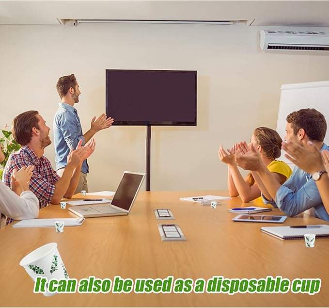 3oz Disposable Paper Cups - for Handwashing Sipping Water During Toilet Use Picnics Parties Office and Restaurant Use Coffee Cup