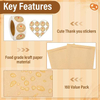 Food Grade Unbleached Biodegradable Natural Kraft Paper Bread Bag Paper for Baking Cookies and Snacks Custom Bread Bags